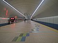 薩布塔洛線國立大學站的月台，該站為第比利斯地铁最新開通的車站