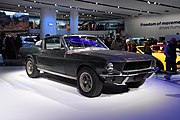 1968 Mustang from the Bullitt movie at the 2018 North American International Auto Show