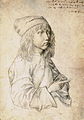 Albrecht Dürer, Autoportrait à l'âge de treize ans (1484).