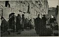 Juifs devant le mur, photographie issue d'un livre de voyage (1907)