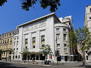 奥古斯特·佩雷的香榭丽舍剧院，巴黎（1910-1913年）