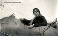 L'aviatrice russe Lioubov Golantchikova en 1911.