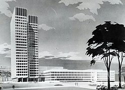 Architectural rendering (c.1963)