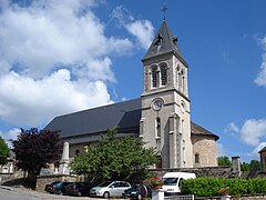 Église Saint-Germain vue de la rue de l'Église
