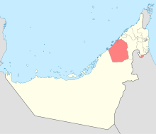 朱美拉棕櫚島在Dubai的位置