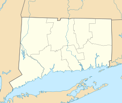 玻璃屋 (美国)在Connecticut的位置