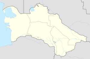 Baýramaly is located in Turkmenistan