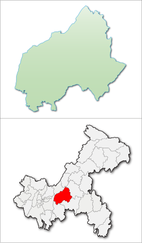 Localisation de Fúlíng Qū