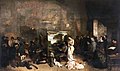 Gustave Courbet L'atelier du peintre 1855