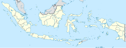 勿里洞島在印度尼西亞的位置