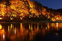 香嵐溪夜景