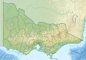Map showing the location of Wilsons Promontory