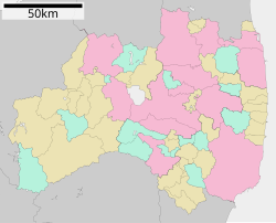 福岛县地圖