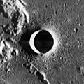 月球轨道器1号拍摄的卫星坑塔伦修斯 F
