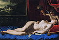 阿尔泰米西娅·真蒂莱斯基《沉睡的維納斯》，1625至1630年，現藏於維吉尼亞美術館