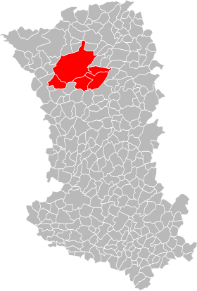 Localisation de Communauté de communes Cœur du Bocage