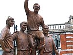 Statue of the 1966 World Cup winning England side