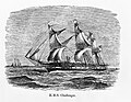 Image 25 HMS Challenger during its pioneer expedition of 1872–76 (from History of marine biology)