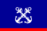 海軍次長旗（1912年8月1日－1928年12月29日）[4]