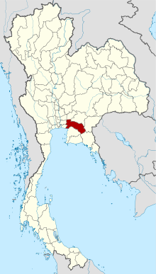 差春骚府在泰国的位置