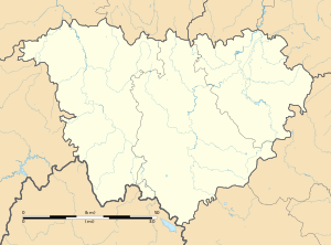 沙德拉克在上卢瓦尔省的位置