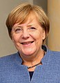 ドイツ首相となったアンゲラ・メルケル（4期目当時の写真）。仕事ぶりが見事で、国民からの信頼・評価が高く、歴史的長期政権となった。