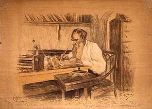 Léon Tolstoï, 1908
