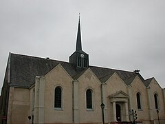 L'église de Varades.