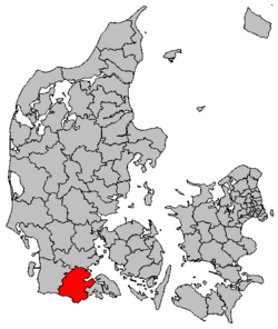 Location in Denmark