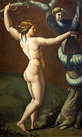 Ève (d'après une peinture des Loges du Vatican par Raphael), (vers 1809)