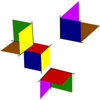 保羅·蓋柳納斯所指出的一種四面半無窮星形六面具象化方式