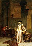 《克娄巴特拉与凯撒》，1866年