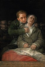 Goya, Goya et son médecin (1820)