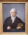Edme Régnier (1751-1825), inventeur semurois avec son dynamomètre dans la main, portrait par Jean-Baptiste Mauzaisse