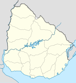 Las Piedras在乌拉圭的位置