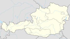 多瑙河畔克雷姆斯在奧地利的位置
