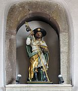 Statue de saint Jacques-le-Majeur (XVIIIe).