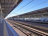 新幹線ホーム（2022年11月）