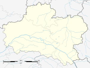 蒙塔日在卢瓦雷省的位置