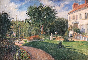 Le Jardin des Mathurins à Pontoise, 1876 Musée d'art Nelson-Atkins, Kansas City