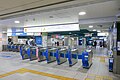 JR・小田急連絡改札（中央西口・2022年12月）