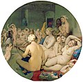 讓·奧古斯特·多米尼克·安格爾《土耳其浴女》，1862年，現藏於羅浮宮