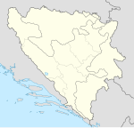 Brčko在波斯尼亚和黑塞哥维那的位置