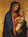 Madonna del Solletico, 1426 Musée des Offices, Florence.