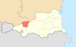 卡普西尔在东比利牛斯省的位置