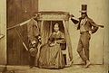 被奴隸抬着的貴婦，巴西聖保羅， ca.1860