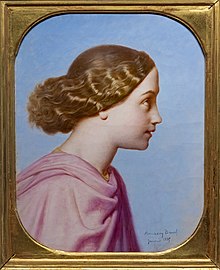 Tête d'ange, 1865, Eugène Amaury-Duval