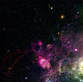 大麦哲伦星系靠近蜘蛛星云的部分