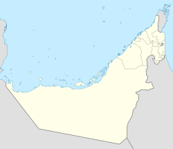 DXB/OMDB在阿拉伯聯合大公國的位置