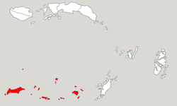 Location within Maluku